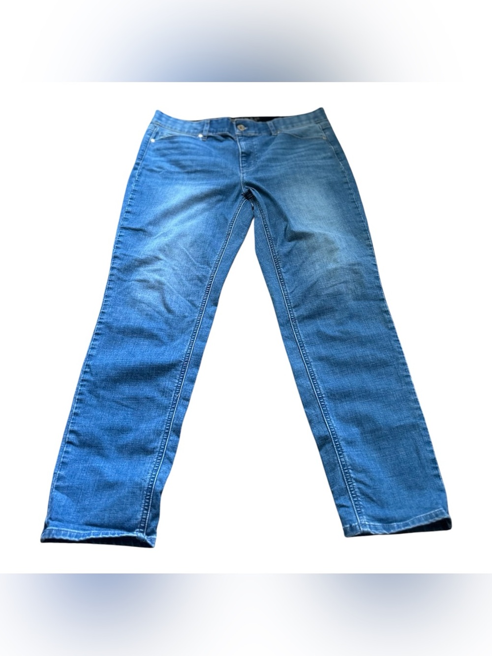 🆕White House Black Market Classic Blue Straight-Leg Jeans